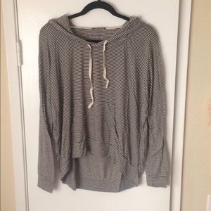 Brandy Melville striped hoodie